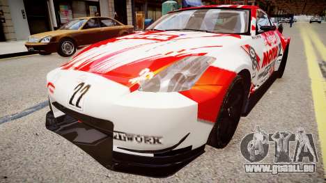 Nissan 350Z JGTC Motul Pitwork pour GTA 4