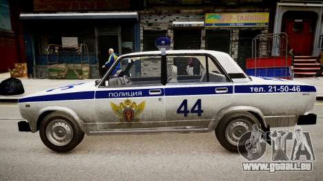 VAZ 2105 Polizei für GTA 4