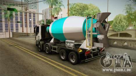 Iveco Trakker Hi-Land Cement Mixer 8x4 v3.0 pour GTA San Andreas