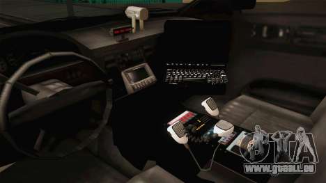 Vapid Interceptor 2013 Unmarked pour GTA San Andreas