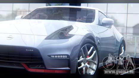 Nissan 370Z Nismo 2016 EU Plate für GTA San Andreas