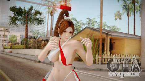 Dead or Alive 5 - Mai Shiranui Beach für GTA San Andreas