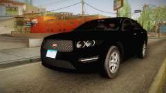 Vapid Interceptor 2013 Unmarked für GTA San Andreas