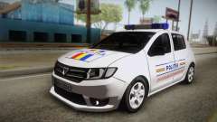 Dacia Sandero 2016 Romanian Police für GTA San Andreas