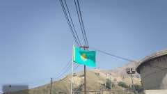 Die Flagge Von Kasachstan für GTA 5