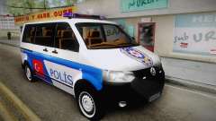 Volkswagen Transporter Turkish Police für GTA San Andreas
