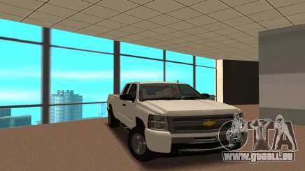 Chevrolet Silverado белый pour GTA San Andreas