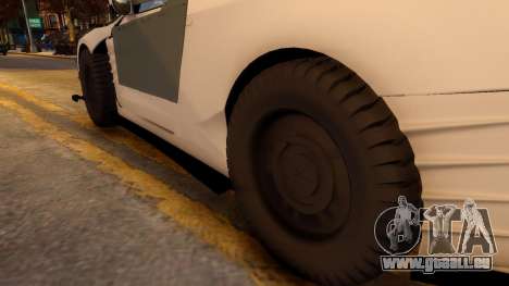 Nissan GTR Armored White 2017 pour GTA 4