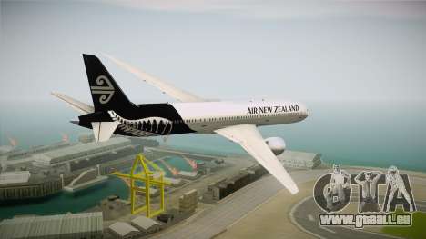 Boeing 787 Air New Zealand White Edition für GTA San Andreas