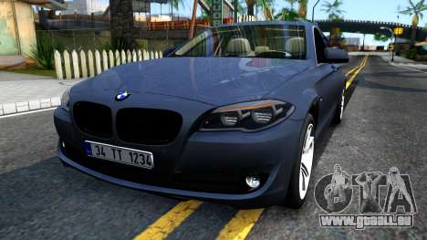 BMW 520d F10 2012 für GTA San Andreas