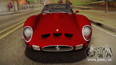 Ferrari 250 GTO (Series I) 1962 HQLM PJ1 für GTA San Andreas