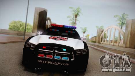 Dodge Charger SRT8 Police 2012 für GTA San Andreas