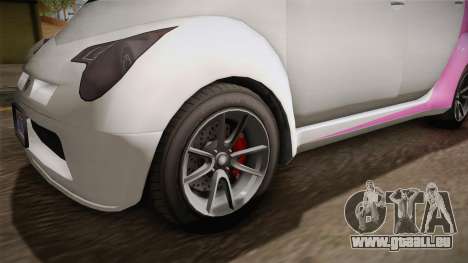 GTA 5 Benefactor Panto 4-doors IVF für GTA San Andreas