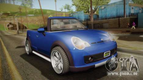 GTA 5 Weeny Issi Countryboy Cabriolet für GTA San Andreas