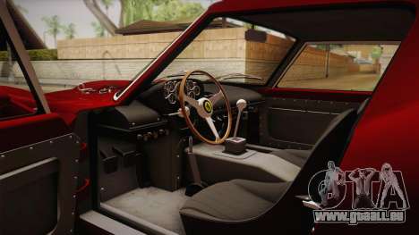 Ferrari 250 GTO (Series I) 1962 HQLM PJ1 pour GTA San Andreas