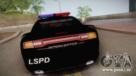 Dodge Charger SRT8 Police 2012 für GTA San Andreas