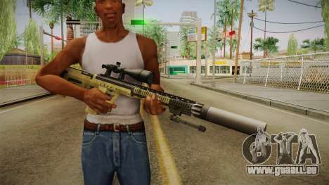 DesertTech Weapon 1 Silenced für GTA San Andreas
