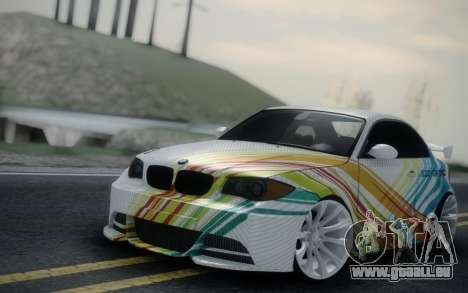 BMW 135i E82 Coupe für GTA San Andreas