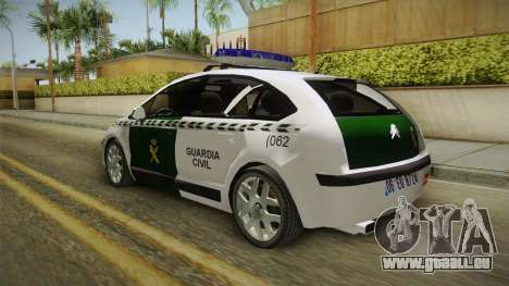 Citroen C4 Guardia Civil für GTA San Andreas