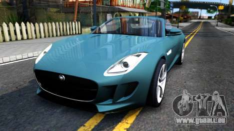 Jaguar F-Type für GTA San Andreas