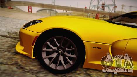Dodge Viper SRT 2013 für GTA San Andreas
