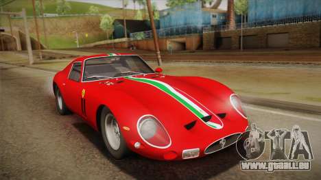Ferrari 250 GTO (Series I) 1962 HQLM PJ1 pour GTA San Andreas