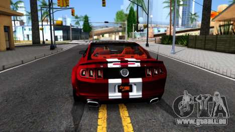 Ford Mustang Shelby GT500 2013 v1.0 pour GTA San Andreas