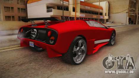 GTA 5 Pegassi Infernus Cabrio für GTA San Andreas