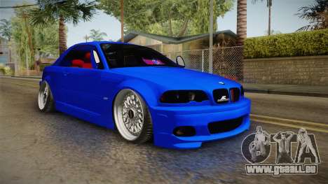 BMW 3 Series E46 Cabrio King pour GTA San Andreas