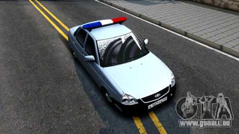 VAZ 2170 "Priora" Statische Polizei für GTA San Andreas