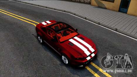 Ford Mustang Shelby GT500 2013 v1.0 pour GTA San Andreas