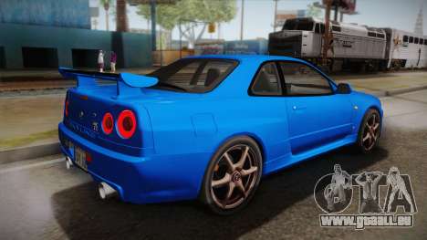 Nissan Skyline GT-R R34 Mk.X pour GTA San Andreas