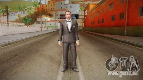 007 Sean Connery Cibbert Black Tuxedo für GTA San Andreas
