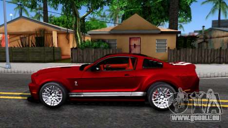 Ford Mustang Shelby GT500 2013 v1.0 pour GTA San Andreas