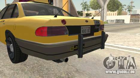 GTA 4 Taxi Car SA Style pour GTA San Andreas