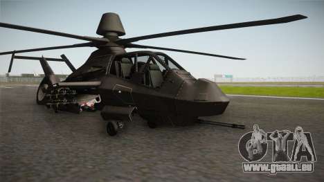 RAH-66 Comanche with Pods pour GTA San Andreas