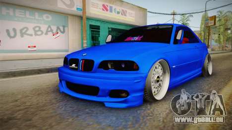 BMW 3 Series E46 Cabrio King pour GTA San Andreas