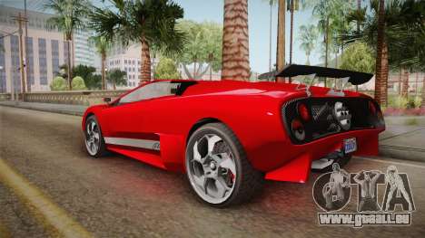 GTA 5 Pegassi Infernus Cabrio pour GTA San Andreas