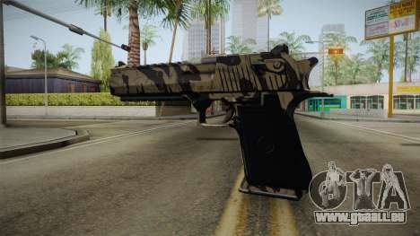 Desert Eagle Black Shark Camo für GTA San Andreas