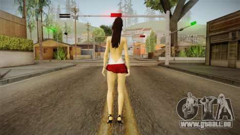 Tifa Lockhart Short Red Skirt v1 pour GTA San Andreas