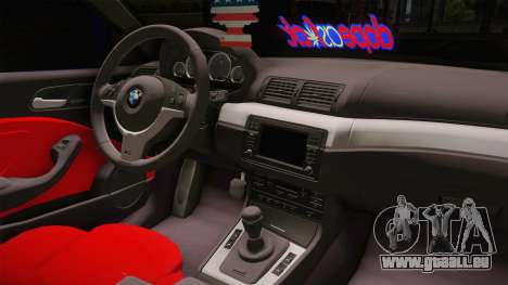 BMW 3 Series E46 Cabrio King pour GTA San Andreas