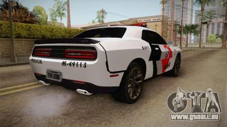 Dodge Challenger Hellcat 2012 PMSP für GTA San Andreas