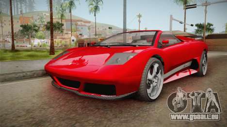 GTA 5 Pegassi Infernus Cabrio für GTA San Andreas