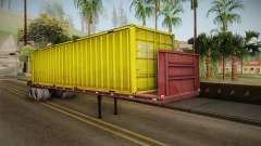 Yellow Trailer Container HD pour GTA San Andreas