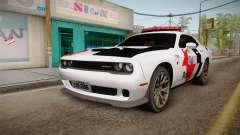 Dodge Challenger Hellcat 2012 PMSP pour GTA San Andreas