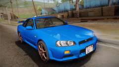 Nissan Skyline GT-R R34 Mk.X für GTA San Andreas