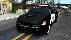 Mitsubishi Lancer Evolution IX Police für GTA San Andreas