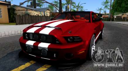Ford Mustang Shelby GT500 2013 v1.0 pour GTA San Andreas