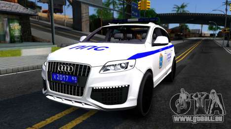 Audi Q7 Russian Police pour GTA San Andreas