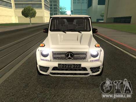 Mercedes-Benz AMG G65 Armenian pour GTA San Andreas